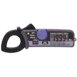 KEW2431 Kyoritsu miernik cęgowy prądu upływu 0.01mA-200A