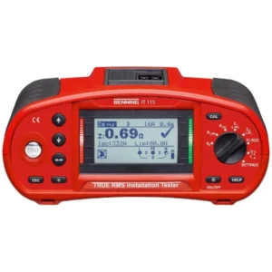Wzorcowanie IT 115 wielofunkcyjnego miernika instalacji elektrycznych Benning