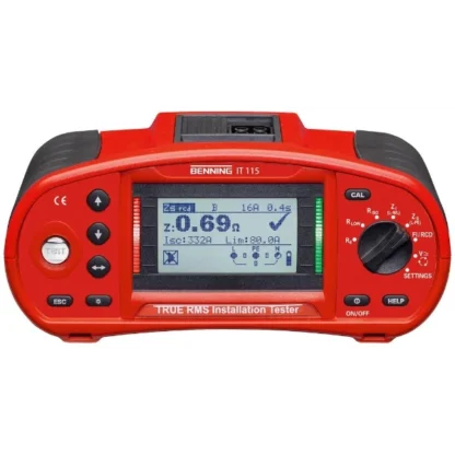 IT 115 wielofunkcyjny miernik instalacji elektrycznych Benning