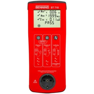 ST 710 tester bezpieczeństwa urządzeń elektrycznych Benning